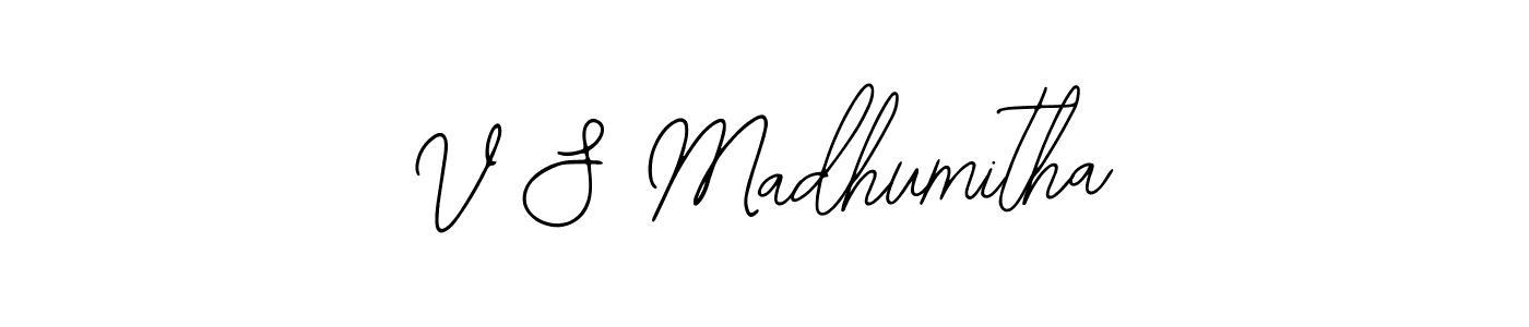 See photos of V S Madhumitha official signature by Spectra . Check more albums & portfolios. Read reviews & check more about Bearetta-2O07w font. V S Madhumitha signature style 12 images and pictures png