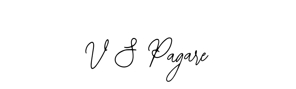 How to Draw V S Pagare signature style? Bearetta-2O07w is a latest design signature styles for name V S Pagare. V S Pagare signature style 12 images and pictures png