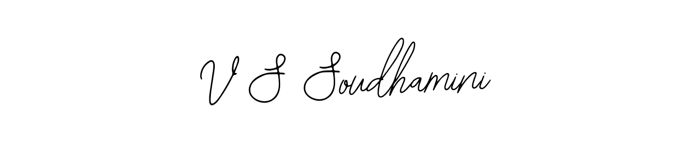 Similarly Bearetta-2O07w is the best handwritten signature design. Signature creator online .You can use it as an online autograph creator for name V S Soudhamini. V S Soudhamini signature style 12 images and pictures png