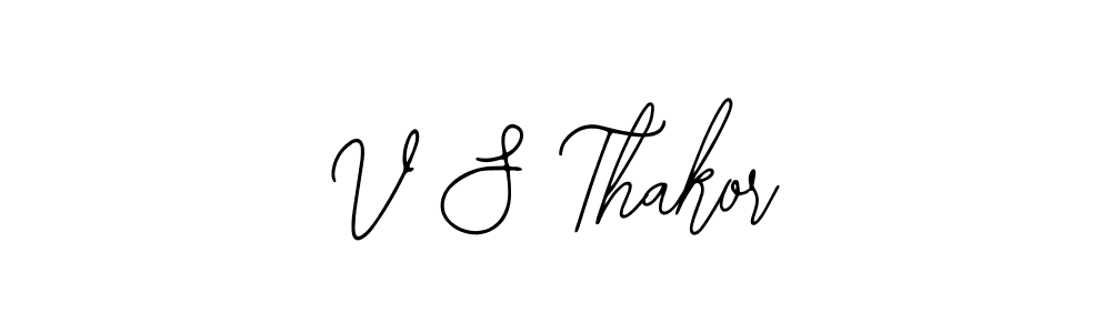 How to Draw V S Thakor signature style? Bearetta-2O07w is a latest design signature styles for name V S Thakor. V S Thakor signature style 12 images and pictures png