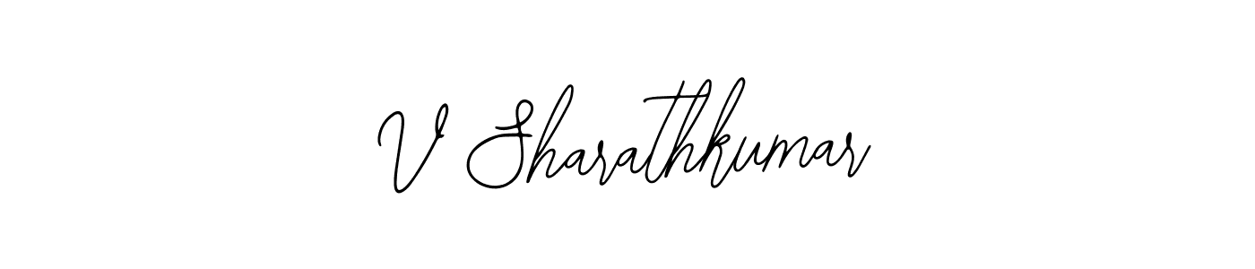 Also we have V Sharathkumar name is the best signature style. Create professional handwritten signature collection using Bearetta-2O07w autograph style. V Sharathkumar signature style 12 images and pictures png