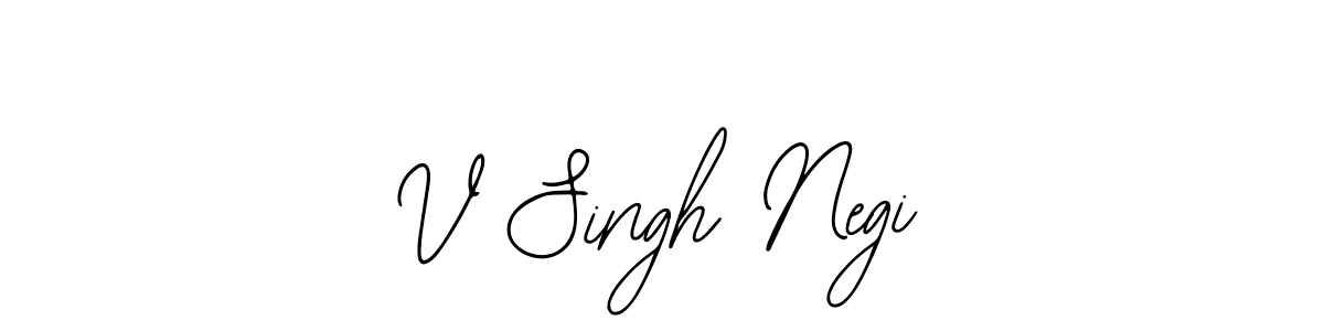 Best and Professional Signature Style for V Singh Negi. Bearetta-2O07w Best Signature Style Collection. V Singh Negi signature style 12 images and pictures png