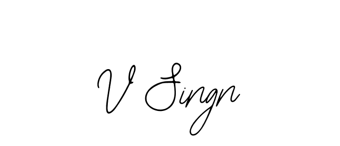 It looks lik you need a new signature style for name V Singn. Design unique handwritten (Bearetta-2O07w) signature with our free signature maker in just a few clicks. V Singn signature style 12 images and pictures png