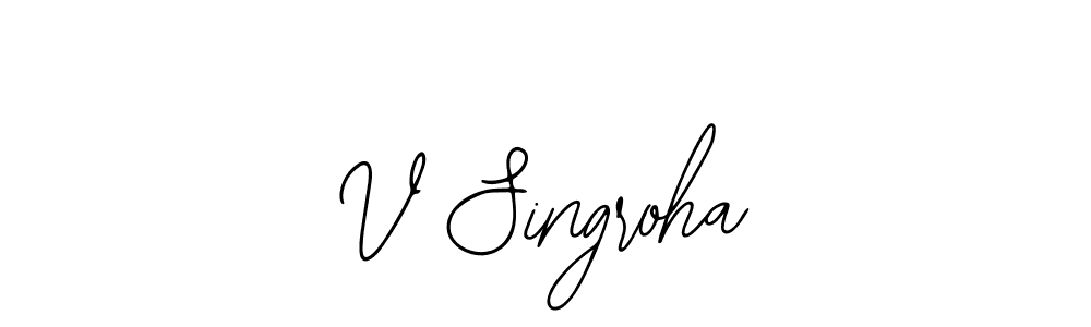 Check out images of Autograph of V Singroha name. Actor V Singroha Signature Style. Bearetta-2O07w is a professional sign style online. V Singroha signature style 12 images and pictures png