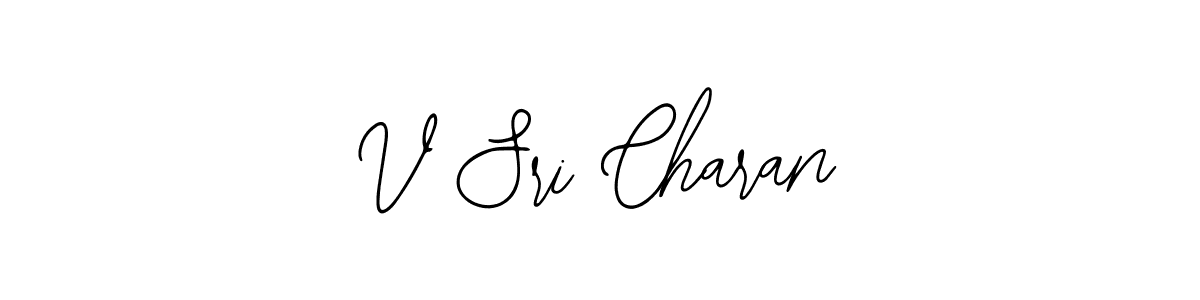 Make a short V Sri Charan signature style. Manage your documents anywhere anytime using Bearetta-2O07w. Create and add eSignatures, submit forms, share and send files easily. V Sri Charan signature style 12 images and pictures png