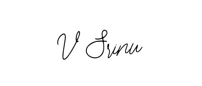 Make a beautiful signature design for name V Srinu. Use this online signature maker to create a handwritten signature for free. V Srinu signature style 12 images and pictures png