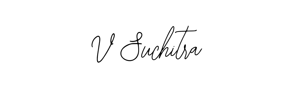 See photos of V Suchitra official signature by Spectra . Check more albums & portfolios. Read reviews & check more about Bearetta-2O07w font. V Suchitra signature style 12 images and pictures png