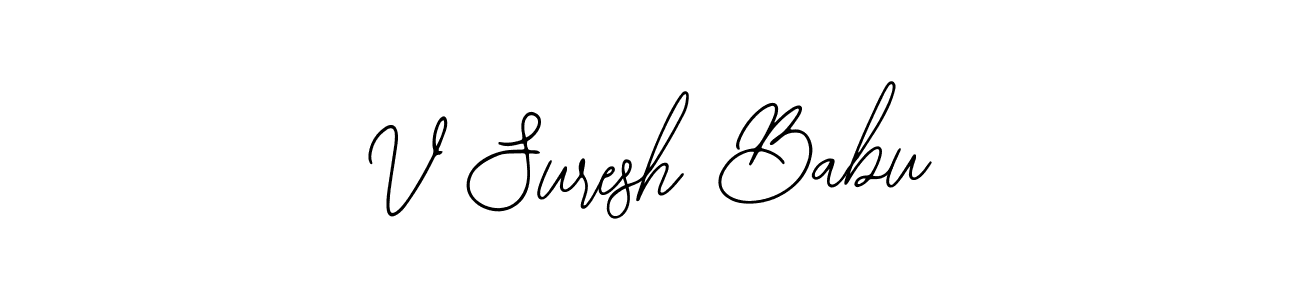 if you are searching for the best signature style for your name V Suresh Babu. so please give up your signature search. here we have designed multiple signature styles  using Bearetta-2O07w. V Suresh Babu signature style 12 images and pictures png