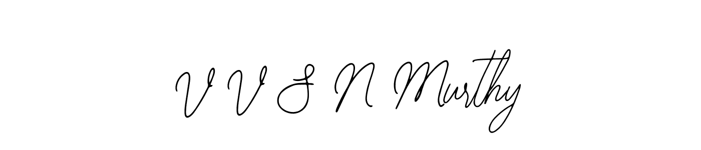 Similarly Bearetta-2O07w is the best handwritten signature design. Signature creator online .You can use it as an online autograph creator for name V V S N Murthy. V V S N Murthy signature style 12 images and pictures png