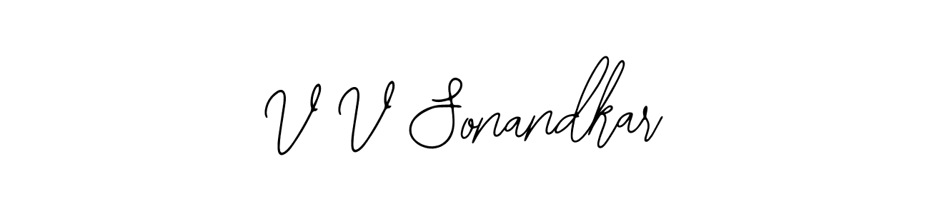 Once you've used our free online signature maker to create your best signature Bearetta-2O07w style, it's time to enjoy all of the benefits that V V Sonandkar name signing documents. V V Sonandkar signature style 12 images and pictures png