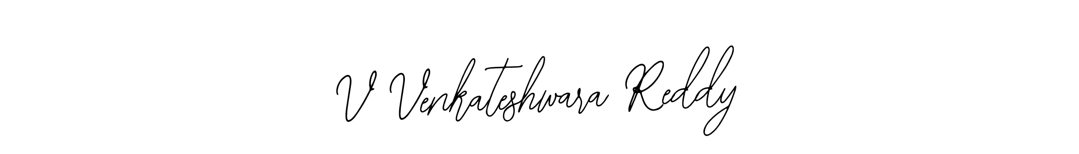 Create a beautiful signature design for name V Venkateshwara Reddy. With this signature (Bearetta-2O07w) fonts, you can make a handwritten signature for free. V Venkateshwara Reddy signature style 12 images and pictures png