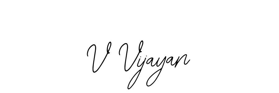 Best and Professional Signature Style for V Vijayan. Bearetta-2O07w Best Signature Style Collection. V Vijayan signature style 12 images and pictures png