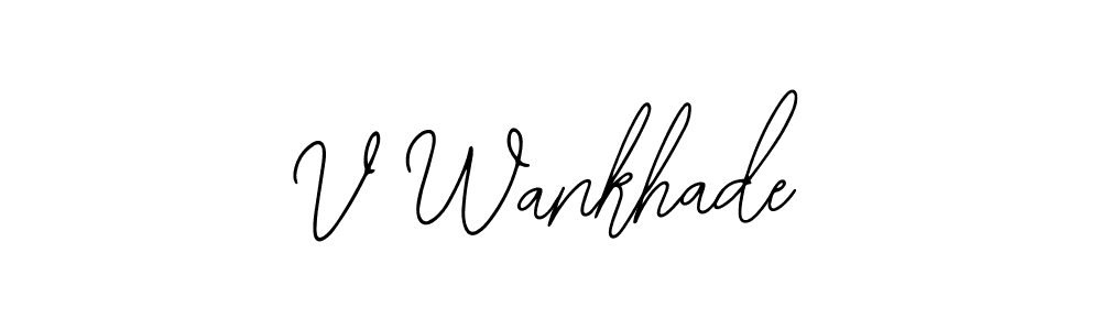 See photos of V Wankhade official signature by Spectra . Check more albums & portfolios. Read reviews & check more about Bearetta-2O07w font. V Wankhade signature style 12 images and pictures png