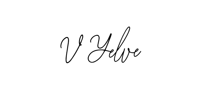 How to make V Yelve signature? Bearetta-2O07w is a professional autograph style. Create handwritten signature for V Yelve name. V Yelve signature style 12 images and pictures png
