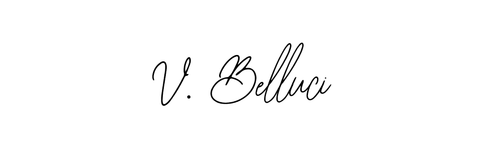 V. Belluci stylish signature style. Best Handwritten Sign (Bearetta-2O07w) for my name. Handwritten Signature Collection Ideas for my name V. Belluci. V. Belluci signature style 12 images and pictures png