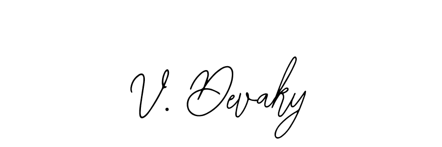 It looks lik you need a new signature style for name V. Devaky. Design unique handwritten (Bearetta-2O07w) signature with our free signature maker in just a few clicks. V. Devaky signature style 12 images and pictures png