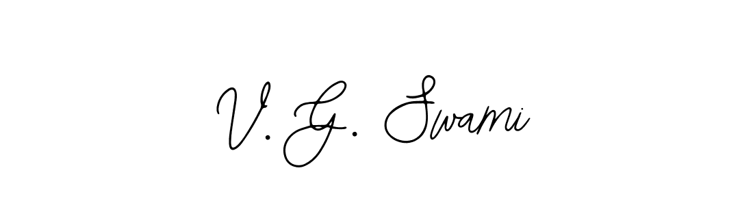 Make a beautiful signature design for name V. G. Swami. Use this online signature maker to create a handwritten signature for free. V. G. Swami signature style 12 images and pictures png