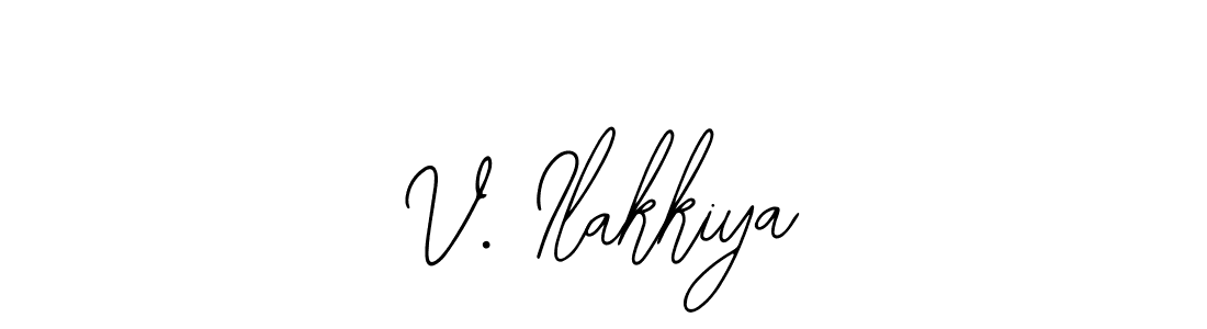 Check out images of Autograph of V. Ilakkiya name. Actor V. Ilakkiya Signature Style. Bearetta-2O07w is a professional sign style online. V. Ilakkiya signature style 12 images and pictures png