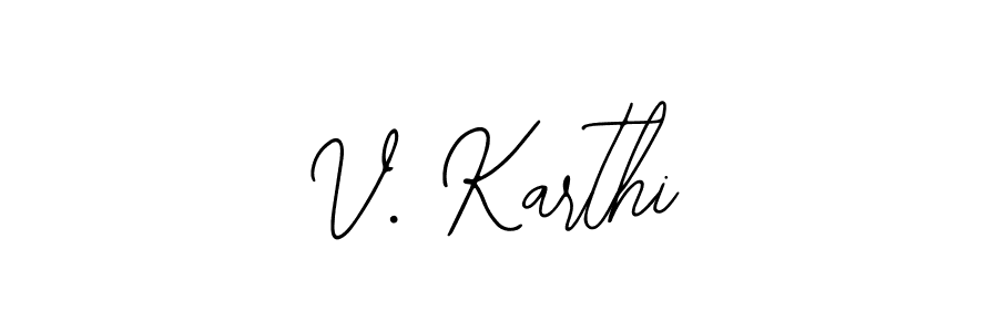 Best and Professional Signature Style for V. Karthi. Bearetta-2O07w Best Signature Style Collection. V. Karthi signature style 12 images and pictures png