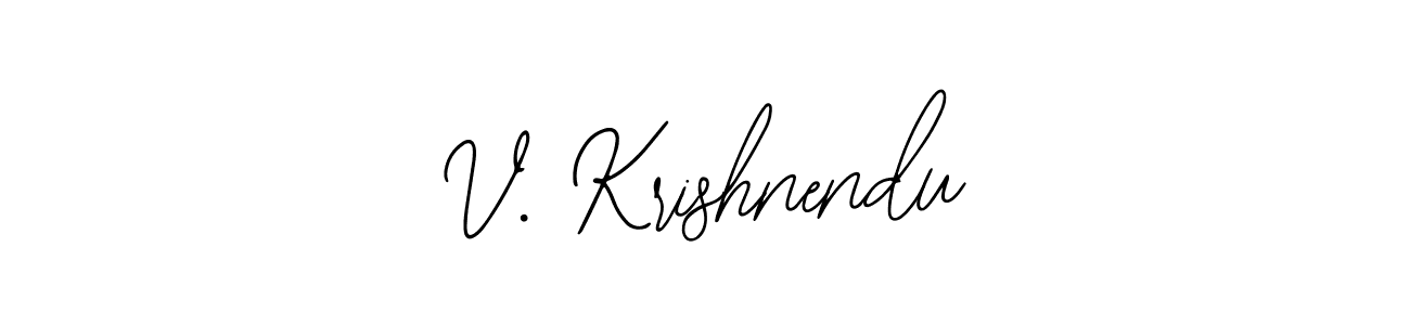You can use this online signature creator to create a handwritten signature for the name V. Krishnendu. This is the best online autograph maker. V. Krishnendu signature style 12 images and pictures png