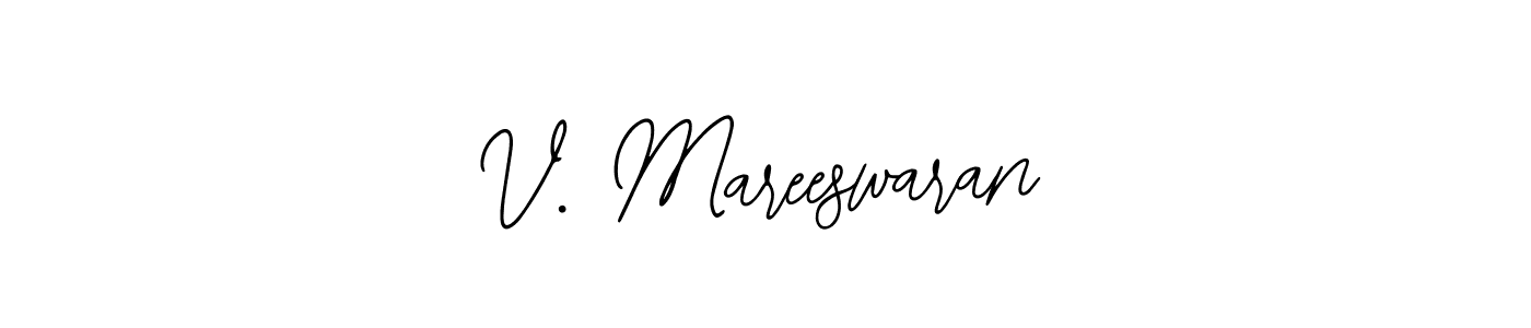 How to Draw V. Mareeswaran signature style? Bearetta-2O07w is a latest design signature styles for name V. Mareeswaran. V. Mareeswaran signature style 12 images and pictures png