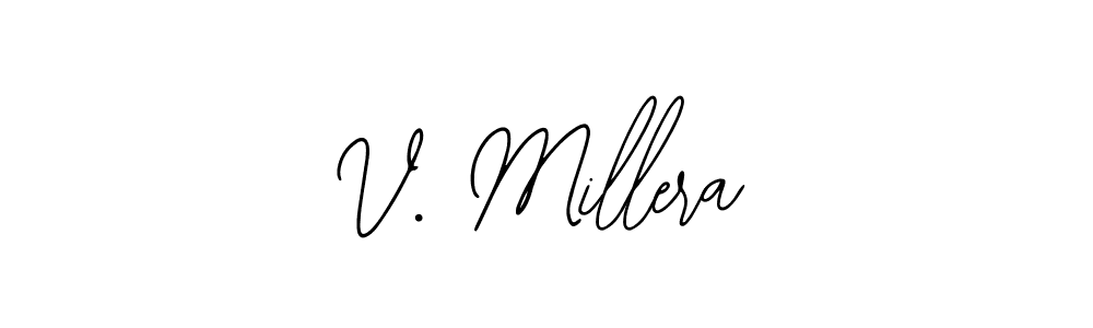 Make a beautiful signature design for name V. Millera. Use this online signature maker to create a handwritten signature for free. V. Millera signature style 12 images and pictures png