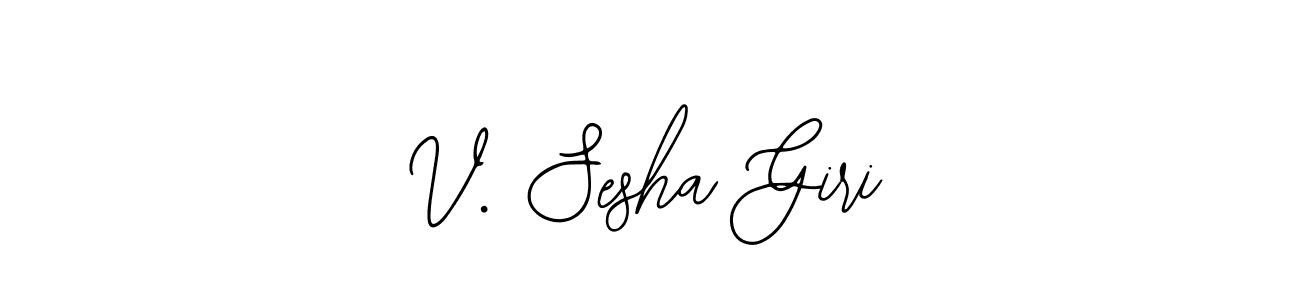 Make a short V. Sesha Giri signature style. Manage your documents anywhere anytime using Bearetta-2O07w. Create and add eSignatures, submit forms, share and send files easily. V. Sesha Giri signature style 12 images and pictures png