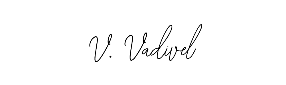 Here are the top 10 professional signature styles for the name V. Vadivel. These are the best autograph styles you can use for your name. V. Vadivel signature style 12 images and pictures png