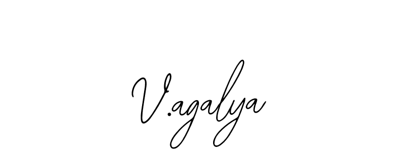 Similarly Bearetta-2O07w is the best handwritten signature design. Signature creator online .You can use it as an online autograph creator for name V.agalya. V.agalya signature style 12 images and pictures png