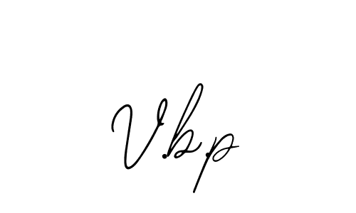 How to Draw V.b.p signature style? Bearetta-2O07w is a latest design signature styles for name V.b.p. V.b.p signature style 12 images and pictures png