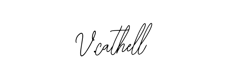 How to Draw V.cathell signature style? Bearetta-2O07w is a latest design signature styles for name V.cathell. V.cathell signature style 12 images and pictures png