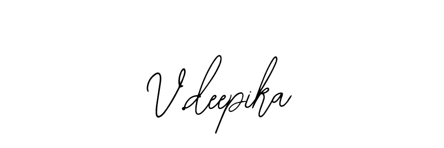 You can use this online signature creator to create a handwritten signature for the name V.deepika. This is the best online autograph maker. V.deepika signature style 12 images and pictures png