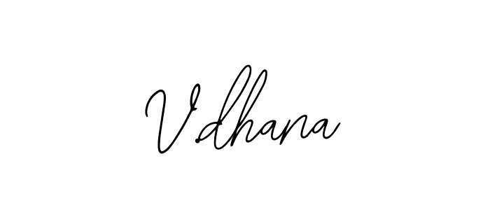 Similarly Bearetta-2O07w is the best handwritten signature design. Signature creator online .You can use it as an online autograph creator for name V.dhana. V.dhana signature style 12 images and pictures png