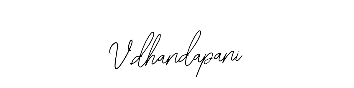 It looks lik you need a new signature style for name V.dhandapani. Design unique handwritten (Bearetta-2O07w) signature with our free signature maker in just a few clicks. V.dhandapani signature style 12 images and pictures png