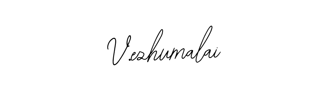 Check out images of Autograph of V.ezhumalai name. Actor V.ezhumalai Signature Style. Bearetta-2O07w is a professional sign style online. V.ezhumalai signature style 12 images and pictures png