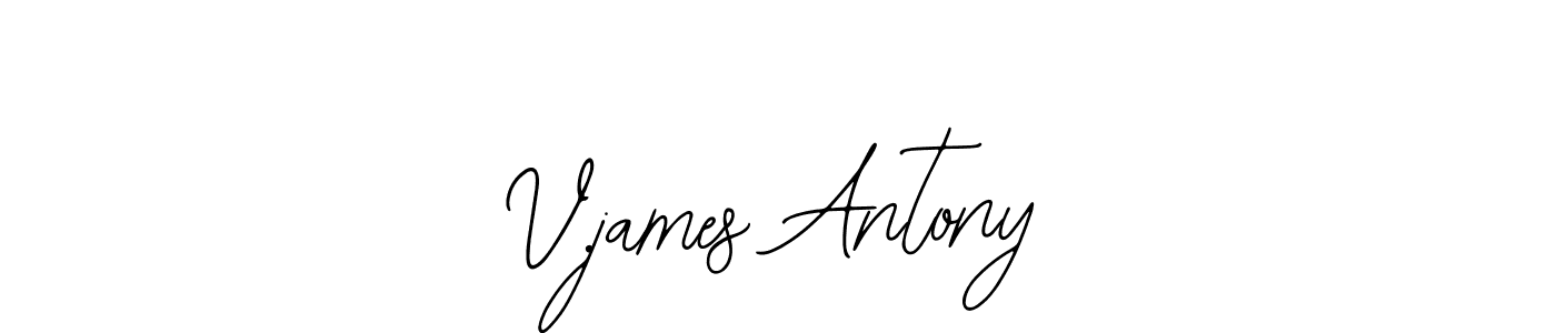 You can use this online signature creator to create a handwritten signature for the name V.james Antony. This is the best online autograph maker. V.james Antony signature style 12 images and pictures png