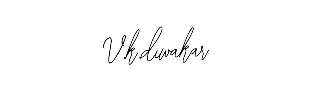 V.k.diwakar stylish signature style. Best Handwritten Sign (Bearetta-2O07w) for my name. Handwritten Signature Collection Ideas for my name V.k.diwakar. V.k.diwakar signature style 12 images and pictures png