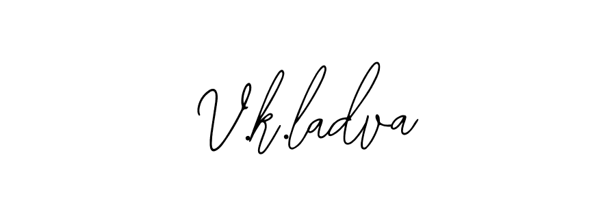 Make a beautiful signature design for name V.k.ladva. Use this online signature maker to create a handwritten signature for free. V.k.ladva signature style 12 images and pictures png