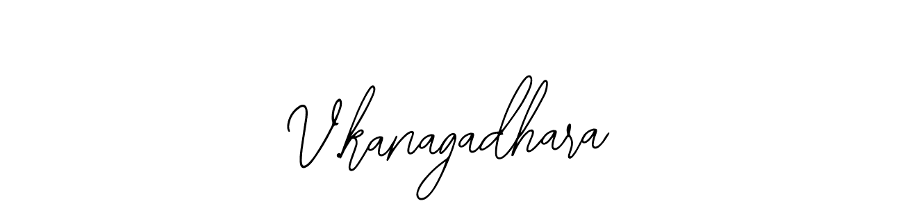 You should practise on your own different ways (Bearetta-2O07w) to write your name (V.kanagadhara) in signature. don't let someone else do it for you. V.kanagadhara signature style 12 images and pictures png