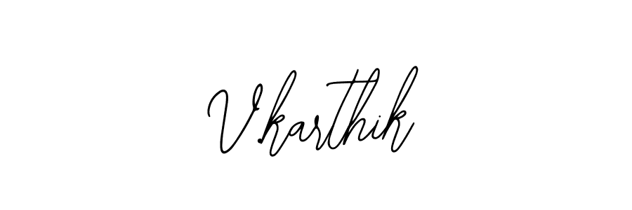 This is the best signature style for the V.karthik name. Also you like these signature font (Bearetta-2O07w). Mix name signature. V.karthik signature style 12 images and pictures png