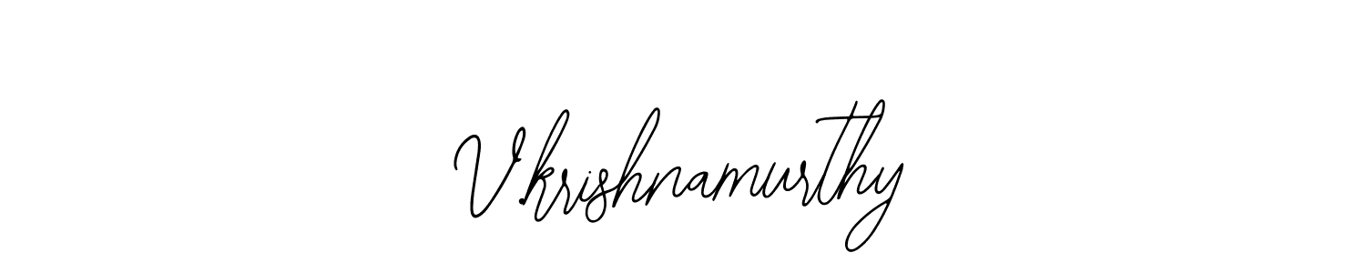 V.krishnamurthy stylish signature style. Best Handwritten Sign (Bearetta-2O07w) for my name. Handwritten Signature Collection Ideas for my name V.krishnamurthy. V.krishnamurthy signature style 12 images and pictures png
