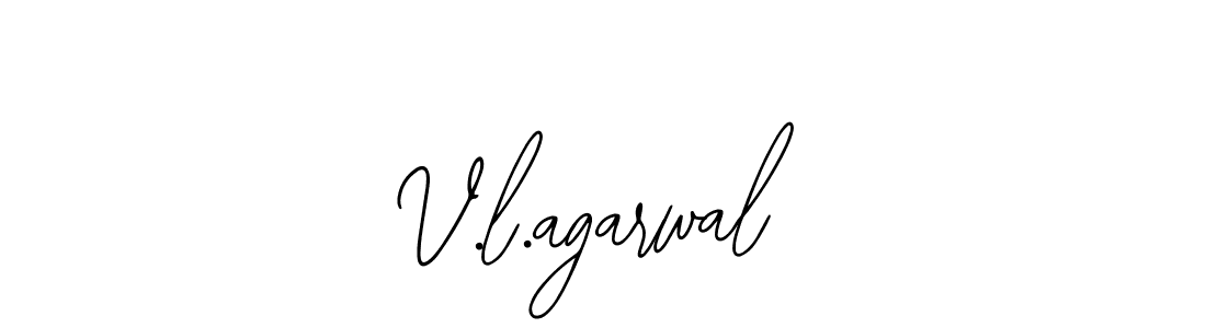 Best and Professional Signature Style for V.l.agarwal. Bearetta-2O07w Best Signature Style Collection. V.l.agarwal signature style 12 images and pictures png