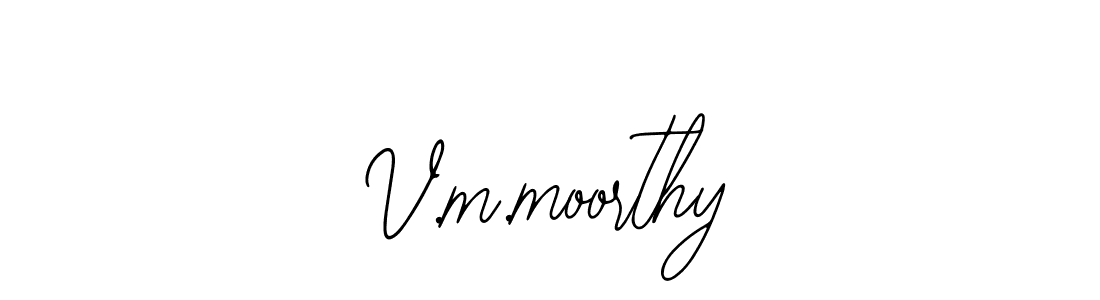 Make a beautiful signature design for name V.m.moorthy. With this signature (Bearetta-2O07w) style, you can create a handwritten signature for free. V.m.moorthy signature style 12 images and pictures png