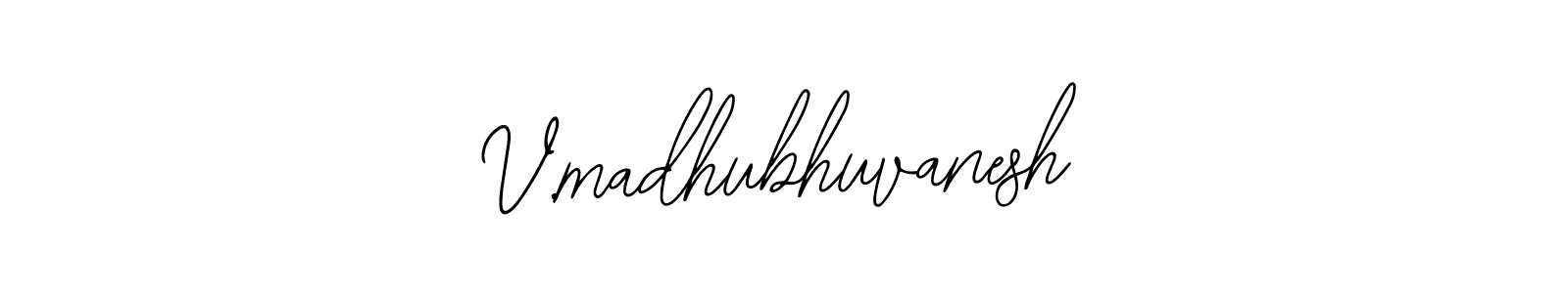 Similarly Bearetta-2O07w is the best handwritten signature design. Signature creator online .You can use it as an online autograph creator for name V.madhubhuvanesh. V.madhubhuvanesh signature style 12 images and pictures png