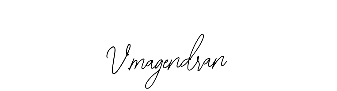 V.magendran stylish signature style. Best Handwritten Sign (Bearetta-2O07w) for my name. Handwritten Signature Collection Ideas for my name V.magendran. V.magendran signature style 12 images and pictures png