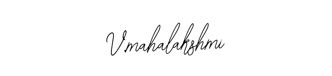 if you are searching for the best signature style for your name V.mahalakshmi. so please give up your signature search. here we have designed multiple signature styles  using Bearetta-2O07w. V.mahalakshmi signature style 12 images and pictures png
