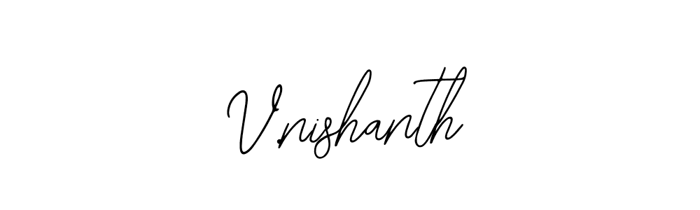 See photos of V.nishanth official signature by Spectra . Check more albums & portfolios. Read reviews & check more about Bearetta-2O07w font. V.nishanth signature style 12 images and pictures png