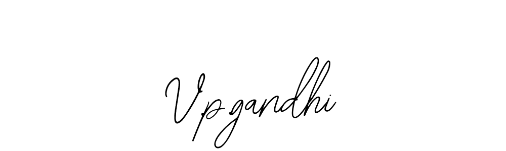 Make a beautiful signature design for name V.p.gandhi. Use this online signature maker to create a handwritten signature for free. V.p.gandhi signature style 12 images and pictures png