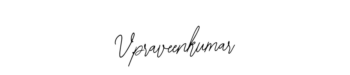 Make a beautiful signature design for name V.praveenkumar. Use this online signature maker to create a handwritten signature for free. V.praveenkumar signature style 12 images and pictures png