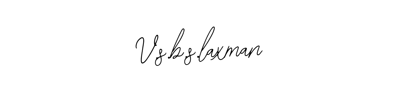 Similarly Bearetta-2O07w is the best handwritten signature design. Signature creator online .You can use it as an online autograph creator for name V.s.b.s.laxman. V.s.b.s.laxman signature style 12 images and pictures png